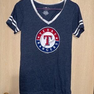 Texas Rangers V-Neck Women’s t-Shirt